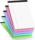 5 Pcs Note Pads 5 x 8 Inch Small Legal Pads 5 x 8 Colored Notepad 5 x 8 Micro by Nichela