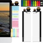 2pcs Office Desk Accessories Monitor Memo Board Computer Message Board Office by JSLP