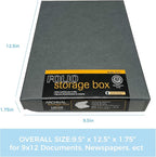 Lineco Folio Storage Box, Clamshell Design - Image 2