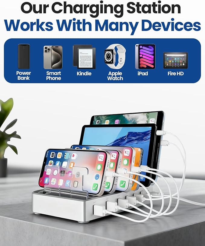 6-Port USB Charging Station - Image 4