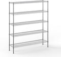 Regal Altair 14" Deep x 54" Wide x 64" Height Wire Shelving Kit | 5-Tier | NSF by Regal+Altair