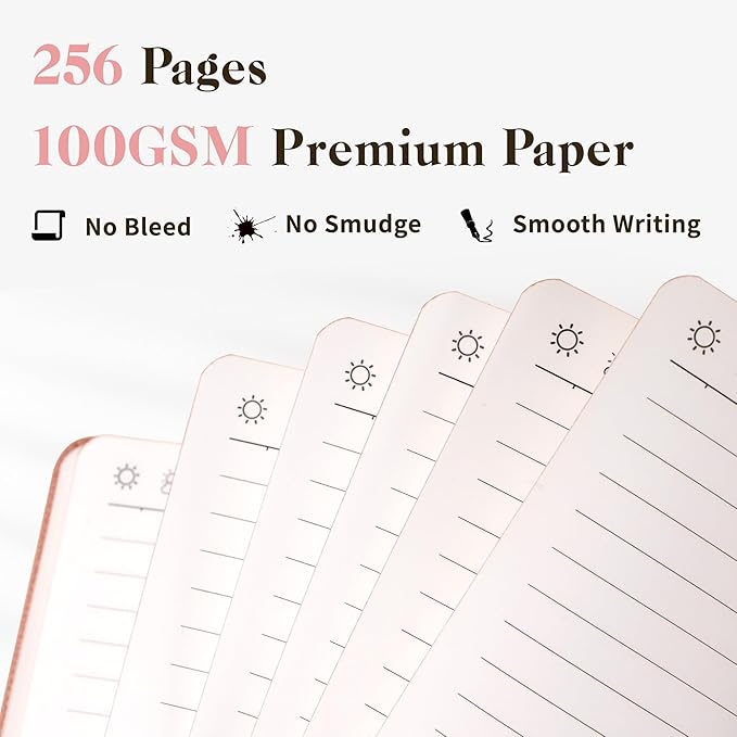 CAGIE Textured Hardcover Lined Journal - Image 5