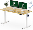 FLEXISPOT One-Piece Electric Standing Desk, 55 x 28 Inches Adjustable Desk by FlexiSpot