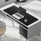 Mydours Extra Long PU Leather Desk Mat, 43.3" x 15.7", Waterproof Surface - Image 2