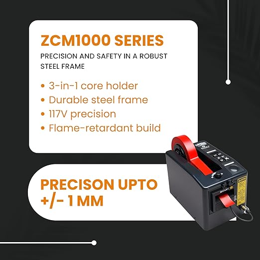 START International ZCM1000 Electric Tape Dispenser – Automatic Adhesive Tape - Image 5
