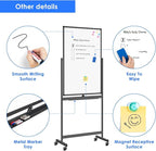 maxtek Magnetic Mobile White Board, 40 x 24 Double Sided Dry Erase Board - Image 6