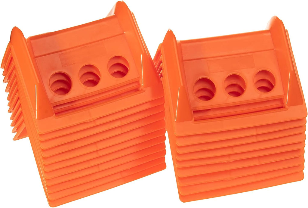 40 Pack 4“ Flatbed Edge Protectors Heavy Duty Tie Down Corner Protectors Tie Down Corner Guard for Cargo Loads Shipping (40)