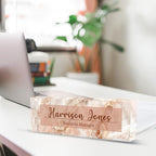 Personalized Name Plate for Desk, Custom Desk Name Plate, Acrylic Name Plate - Image 4