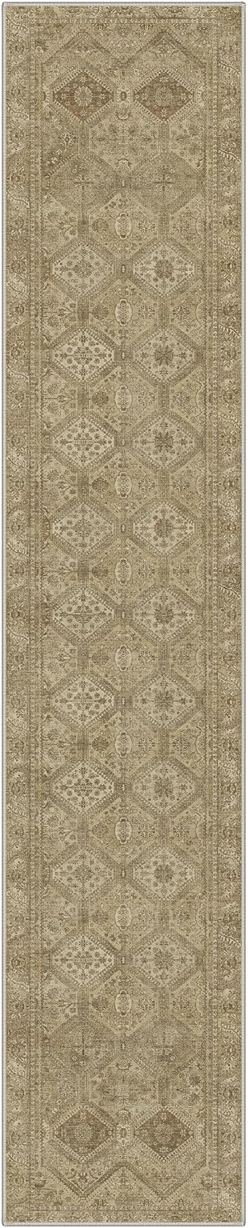 GENIMO Runner Rug 2x10 Non Slip Machine Washable Hallway Runner Rug, Low Pile - Image 5