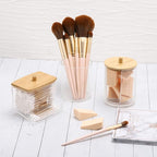 Tbestmax Bathroom Organizer Accessories Set-10 OZ Qtips Holder Storage - Image 7