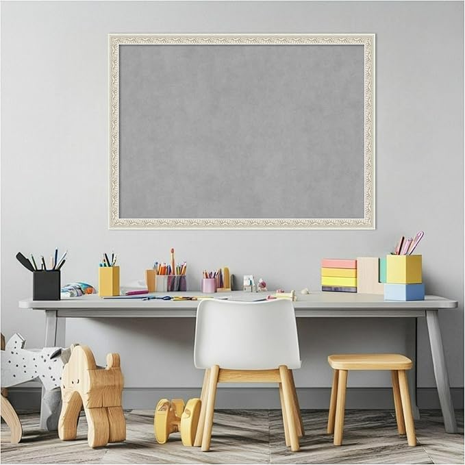 Amanti Art Silver Framed Magnetic Board 22x30 Medium Vision Board - Image 5