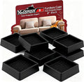 Yelanon Furniture Coasters, Rubber Furniture Feet, Anti Slide Floor Protector by Yelanon