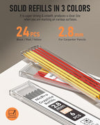 Nicpro 2 Pack Carpenter Pencil Set - Image 4