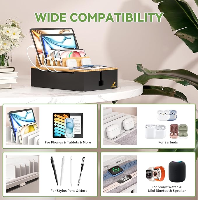Pezin & Hulin Bamboo Charging Station - Image 4