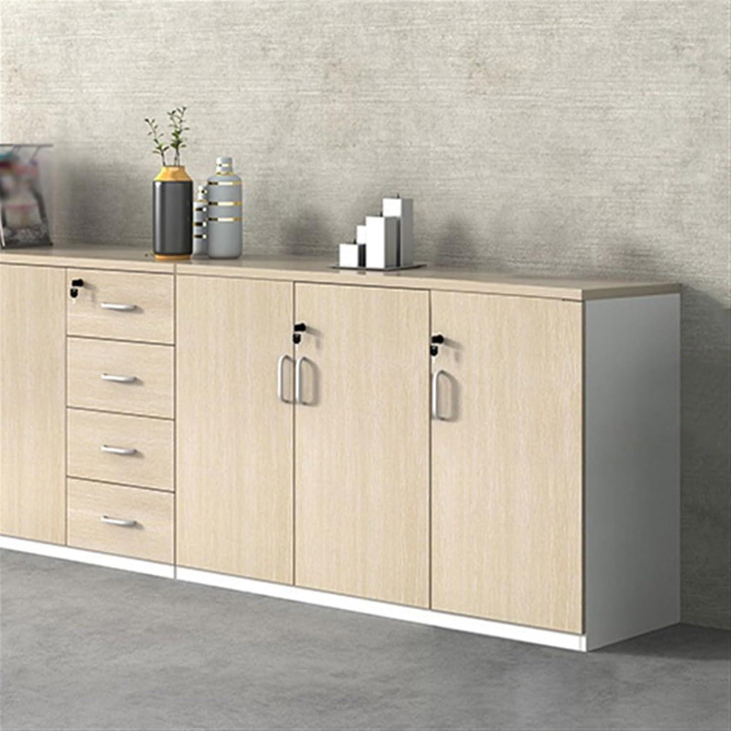 Cabinet File Cabinet Two Combination Filing Cabinet Wood Storage Cabinet Seven Door Four Drawer Storage Cabinet Data Storage Cabinet O Filing Cabinet