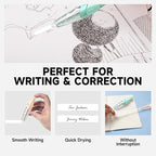 BITOSEE White Correction Tape, Retractable Refillable Correction Tape, - Image 2