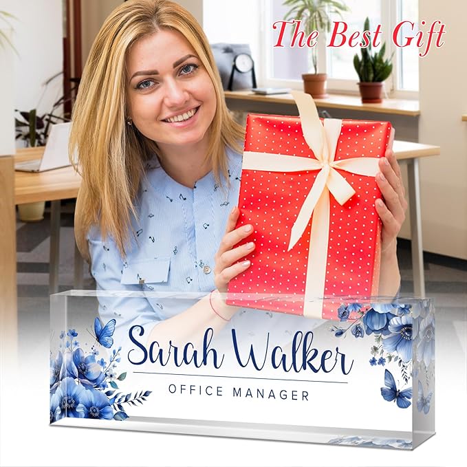 Desk Name Plate Personalized, Custom Name Plates - Image 5