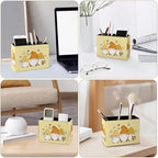 Famame Cute Sunflower Bee Gnomes Pencil Holder - Image 3