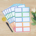 Utron 500Pcs Name Labels, 3.5x2.25 inch Blank Nametags, Sticky Name Tags - Image 5