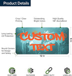 Custom Sign, Custom Street Sign, 11 Font Colors, 13 Font Styles, 4 Hole Options - Image 6