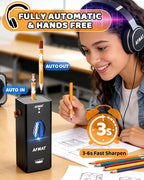 AFMAT Electric Pencil Sharpener, Fully Automatic Pencil Sharpener - Image 2
