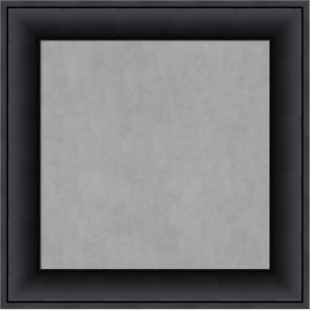 Amanti Art Black Framed Magnetic Board 15x15 X-Small Vision Board