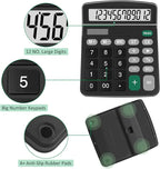 Calculators, Splaks 2 Pack Standard Functional Desktop Calculators Sola and AA - Image 3