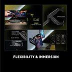 msi mag mt201d - premium heavy duty dual, close-up detail