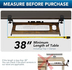 AX WABER Keyboard Tray Under Desk Pull Out - Image 6