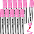 Fuutreo 10 Pack Jumbo Permanent Markers Bulk Large Chisel Tip Permanent Markers by Fuutreo