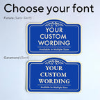 Custom Decorative Outdoor Metal Sign - Image 9