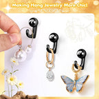 GOOLADA 315Pcs Decorative Push Pins, 5 Style Cork Board Pins, Push Pin Clips - Image 4