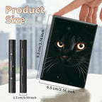 BWEGRHE Slim Credit Card Holder, Aluminum Minimalist Hard Case Pocket-Sized - Image 2