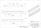 Jingchengmei 2 Pack of All Metal 1U Cable Management Horizontal Rack Mount - Image 7