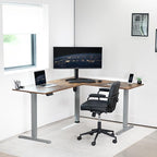 VIVO Electric Corner 63 x 55 inch L-Shaped Standing Desk, Memory Height - Image 7