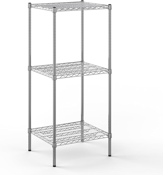 Regal Altair 21" Deep x 24" Wide x 54" Height Wire Shelving Kit | 3-Tier | NSF by Regal+Altair