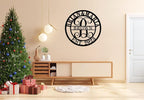 Personalized last name sign, Monogram Letter - Image 4