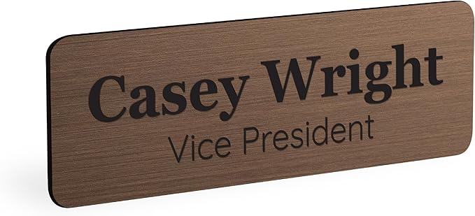 ExcelMark Custom Name Tag by ExcelMark