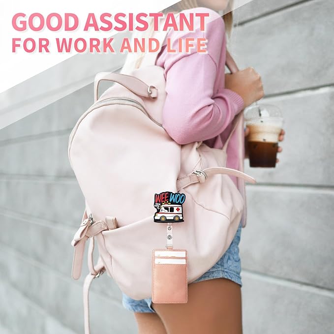 Aoryalps Wee WOO Retractable Badge Reel Holder Retractable - Image 6