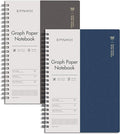 EMSHOI Graph Paper Spiral Notebook 7.48" x 10.15" by EMSHOI