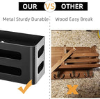 MKO Key Holder for Wall, Mail Organizer Key Rack - Image 3