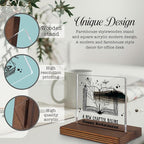 New Chapter Begins Retirement Acrylic Desk Sign, Inspirational Gift - Image 3