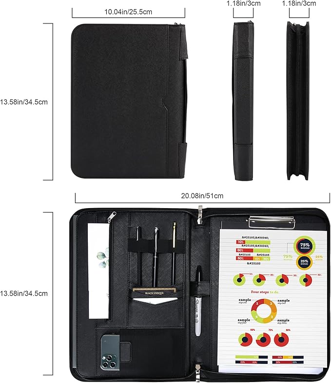 ProCase Portfolio Business Padfolio Folder - Image 7