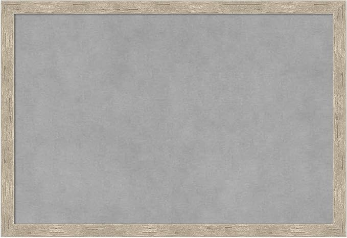 Amanti Art Silver Framed Magnetic Board 13x19 Small Vision Board by AmantiArt