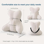 Ailuteie Lumbar Support Pillow – Multi-Functional Ergonomic Back Cushion - Image 2