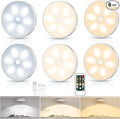 LED Closet Step Lights Motion Sensor Puck Light Compatible by BringYouWarmLightingCare