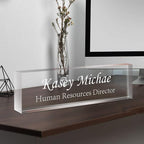 SalaGraphics Custom Engraved Acrylic Name Plates by SalaGraphics