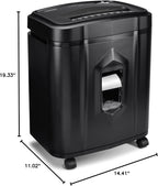 Aurora AU1225MA High-Security 12-Sheet Micro-Cut Paper and CD/Credit Card - Image 8