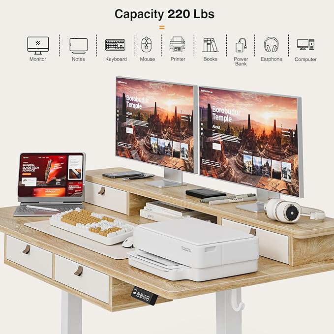Grandder 47 Inch Electric Standing Desk - Image 6