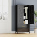 SUPEER Metal Wardrobe Cabinet by SUPEER